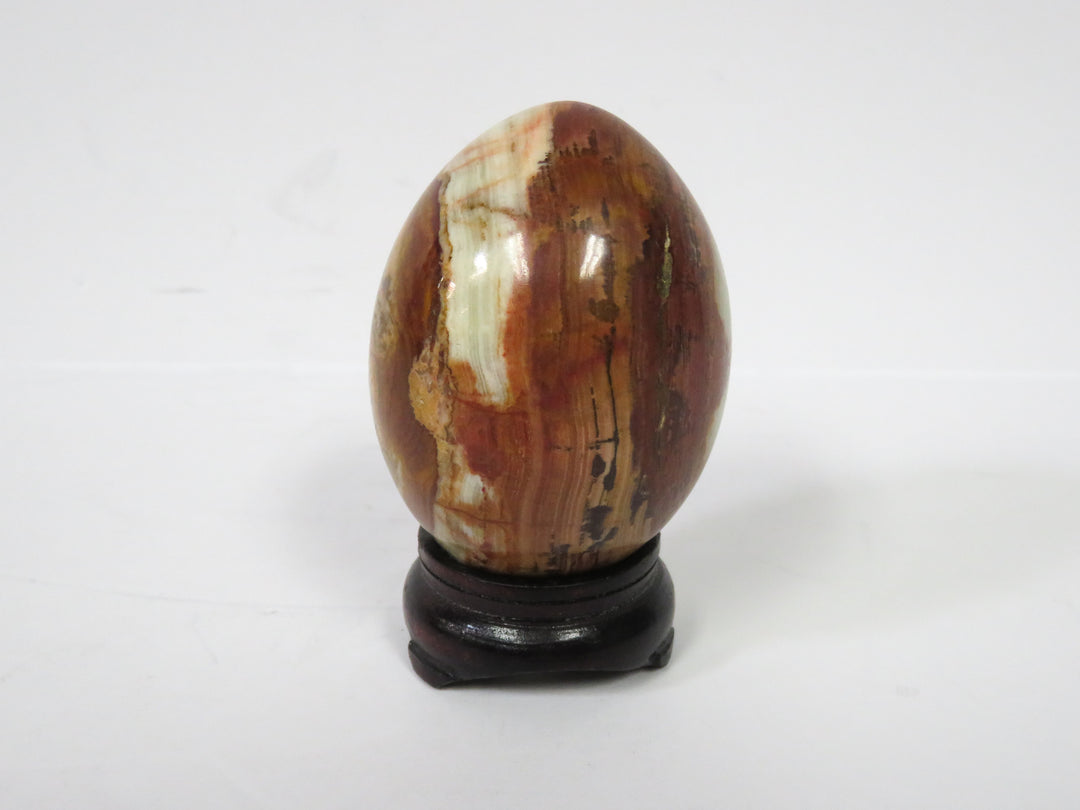 Agate Egg on Stand