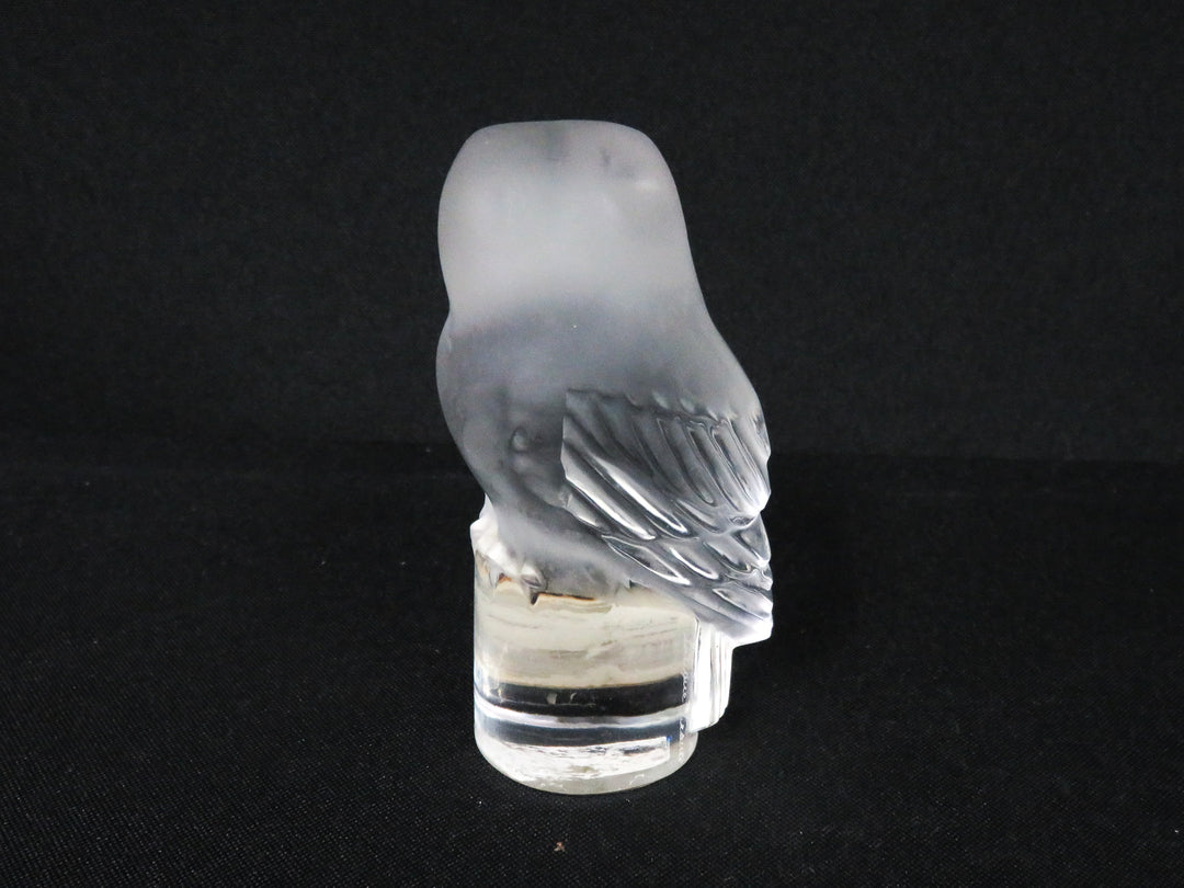 Lalique Owl Figurine