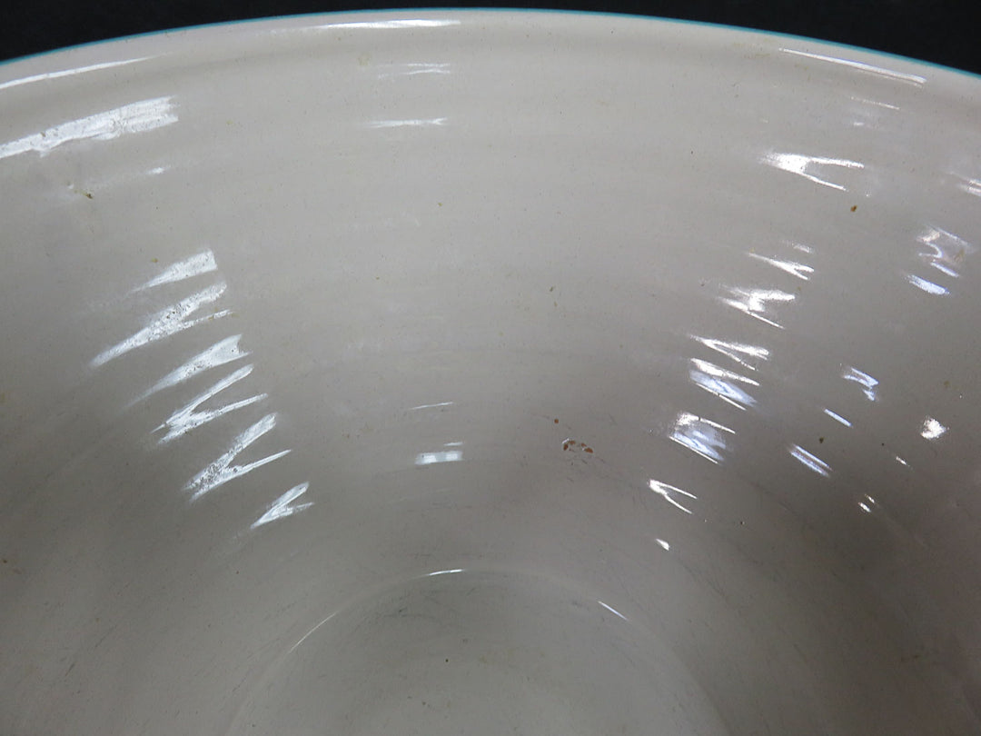 Round Yellow Floral Bowl