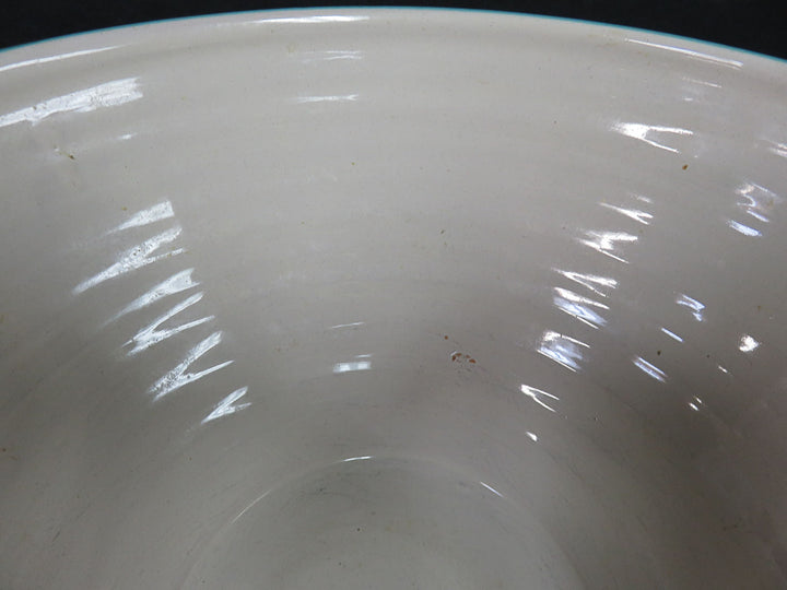 Round Yellow Floral Bowl