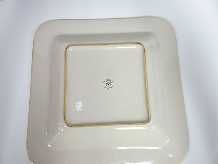 Large Square Wave Patterned Plate