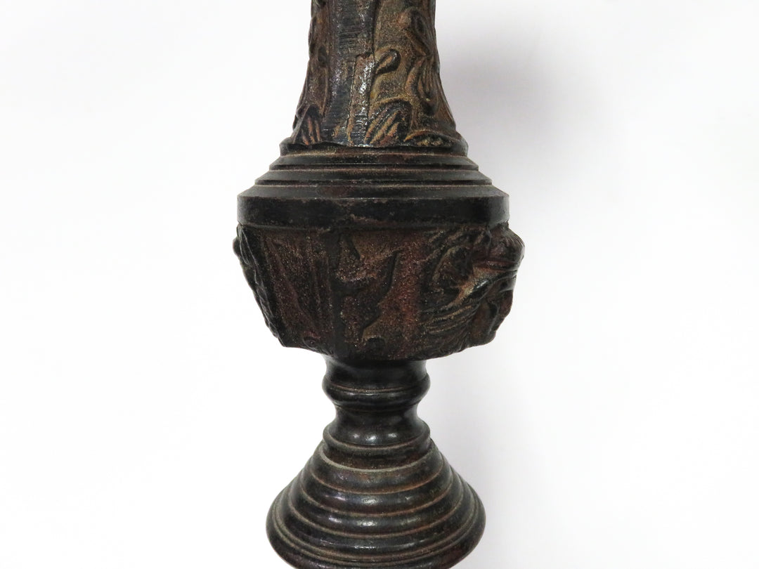 Ornate Pillar Candleholders