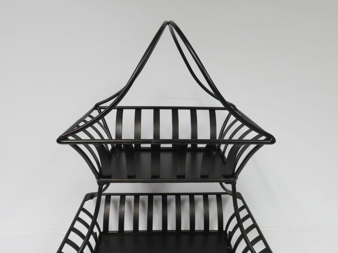 Double Tiered Fruit Basket