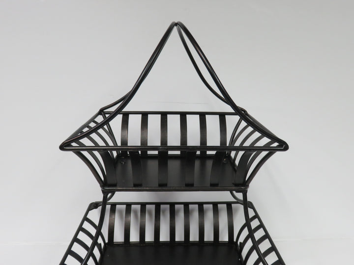Double Tiered Fruit Basket