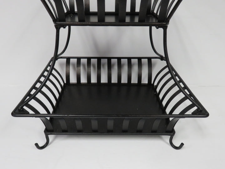 Double Tiered Fruit Basket