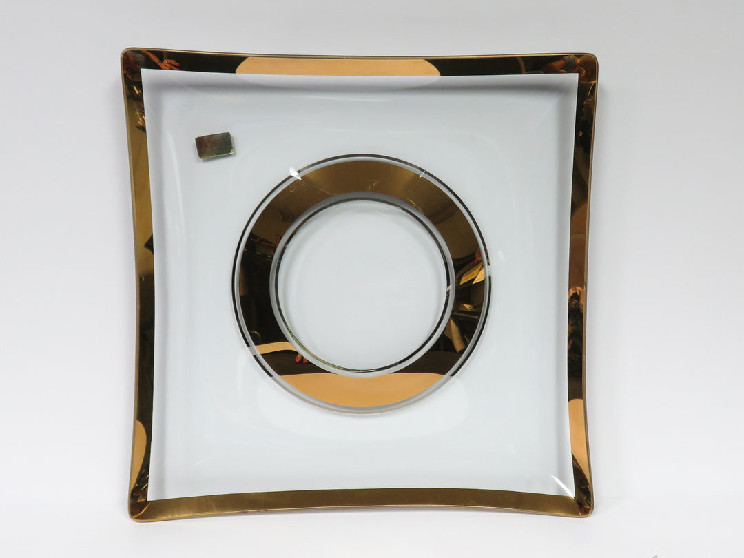 MCM Gold Banded Tray