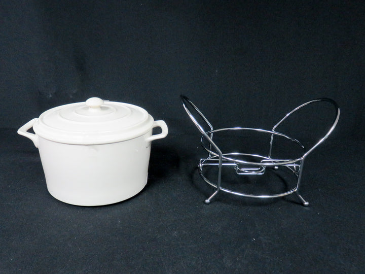 Buffet Server Dish with Cradle