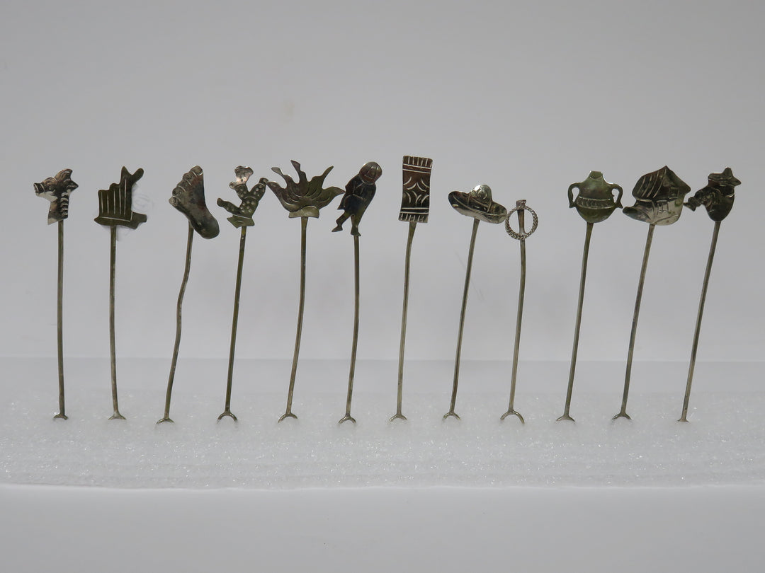 Silver Appetizer Forks