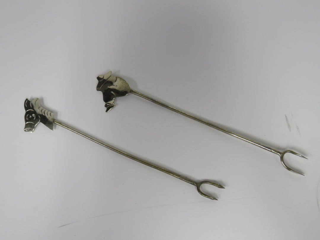 Silver Appetizer Forks