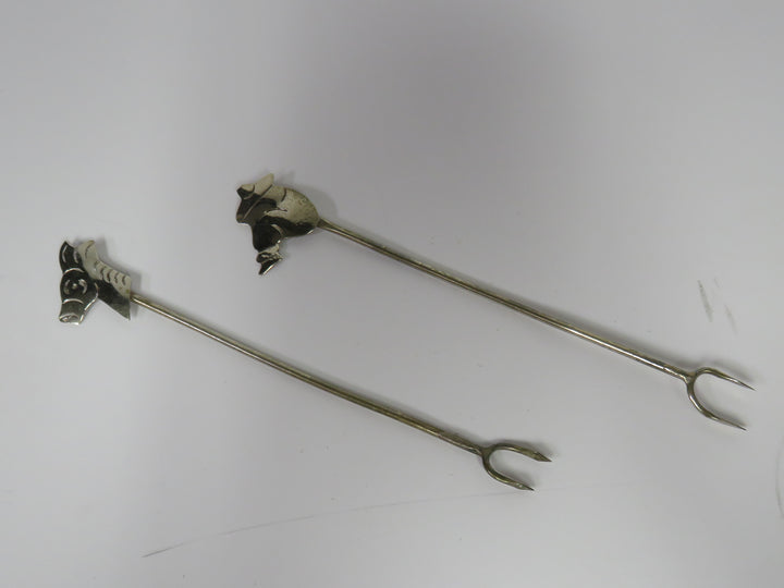 Silver Appetizer Forks