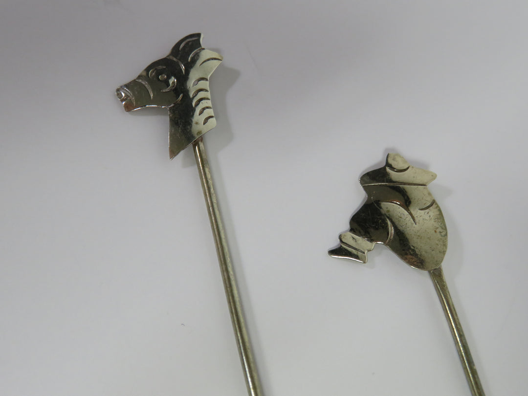 Silver Appetizer Forks