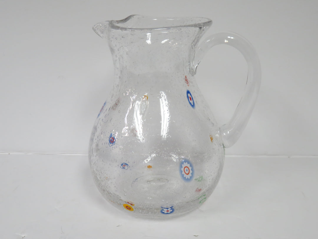 Bubble Glass Pitcher