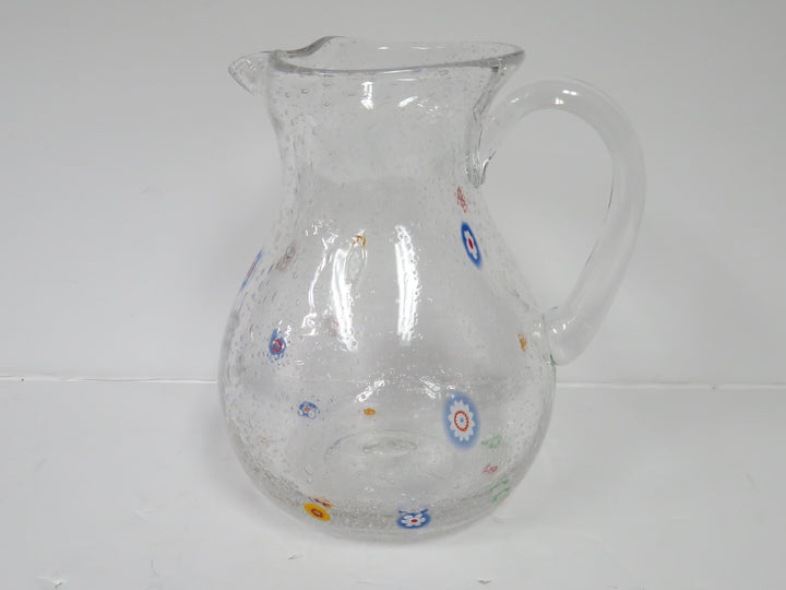 Bubble Glass Pitcher