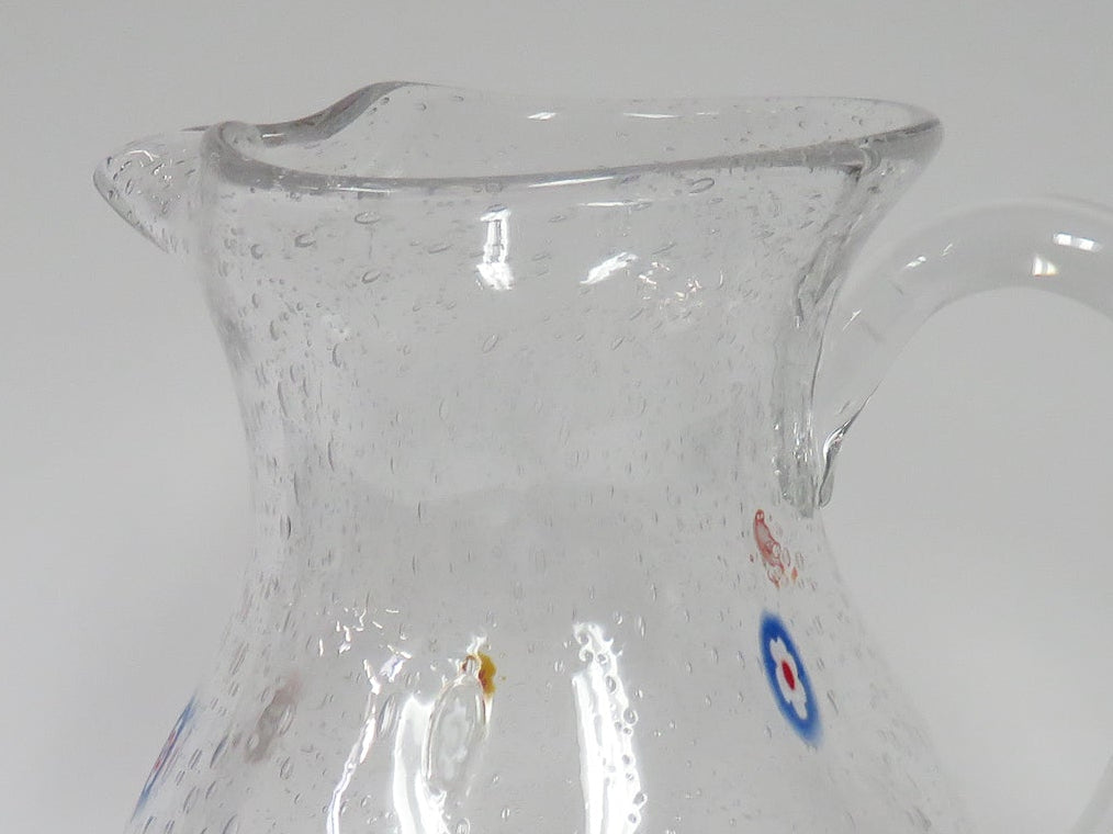 Bubble Glass Pitcher