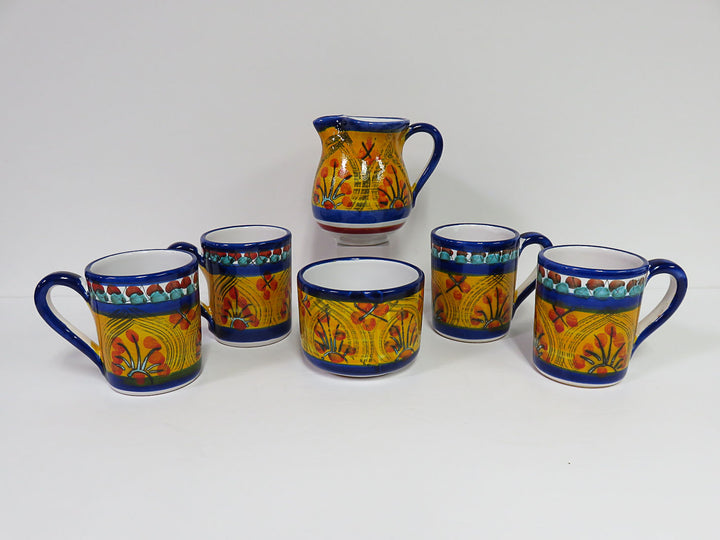 Sicilian "Enna" Coffee Set