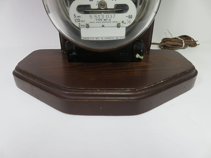 Duncan Electric Meter Lamp