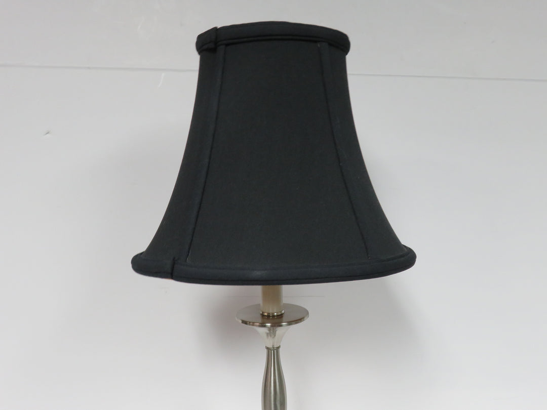 Satin Chrome Table Lamp