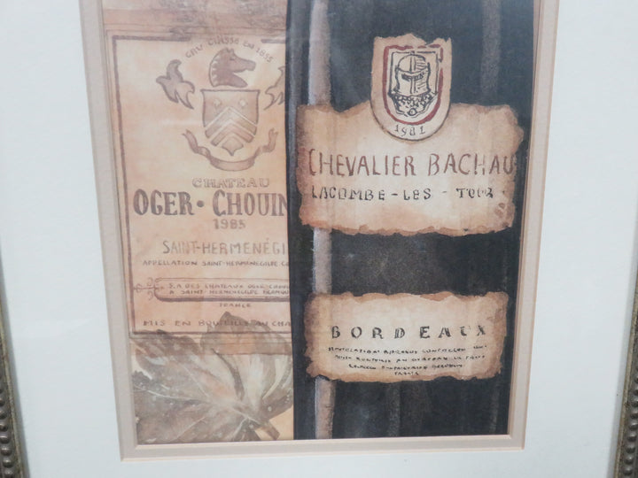 Wine Bottle Print