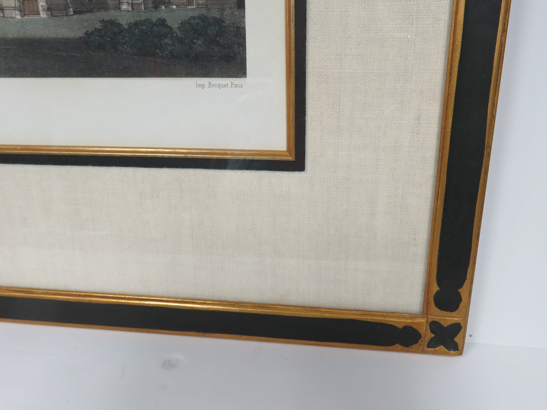 Vintage Chateau de Meillant Print