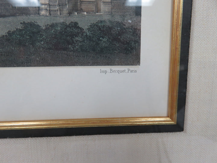 Vintage Chateau de Meillant Print