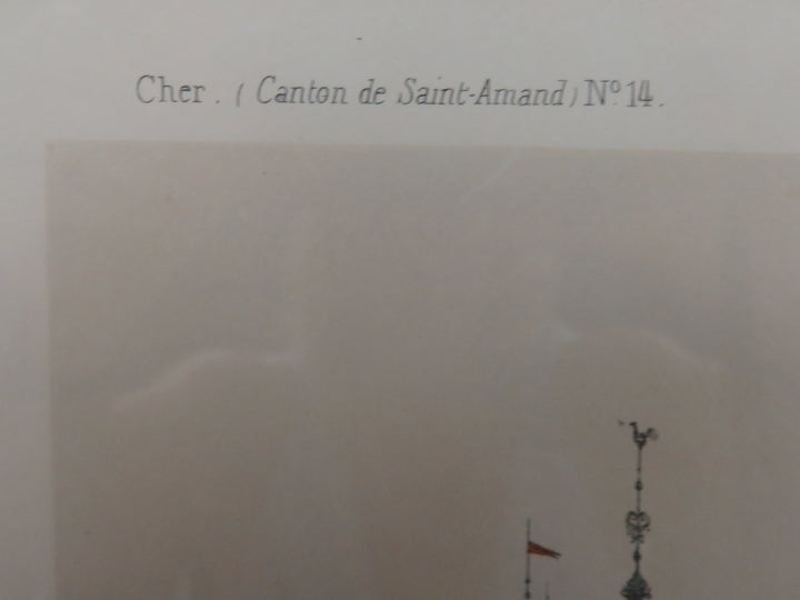 Vintage Chateau de Meillant Print