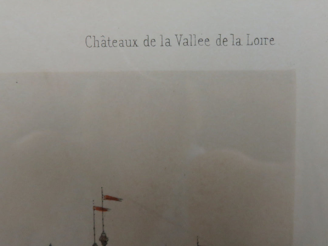 Vintage Chateau de Meillant Print