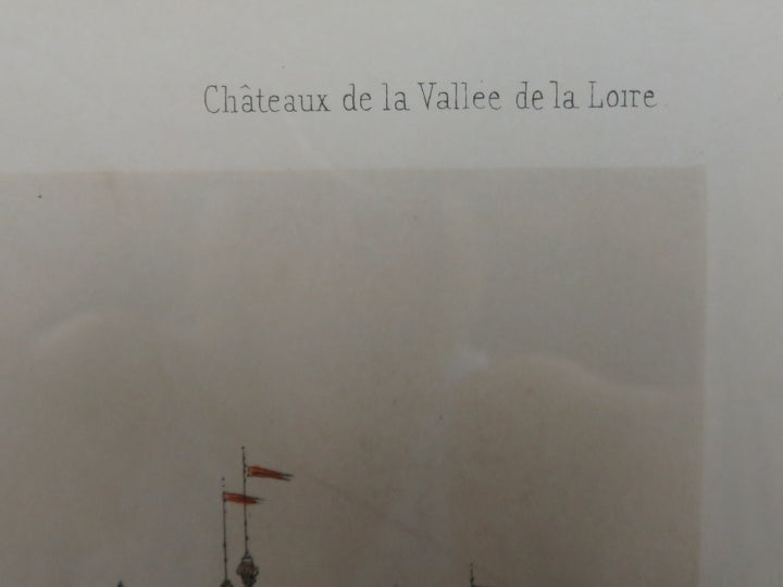 Vintage Chateau de Meillant Print