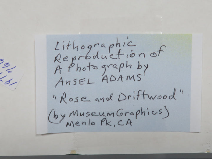 Ansel Adams Photograph Reproduction