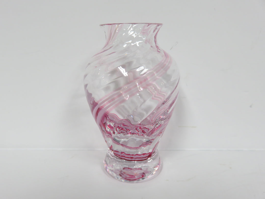 Art Glass Vase Trio