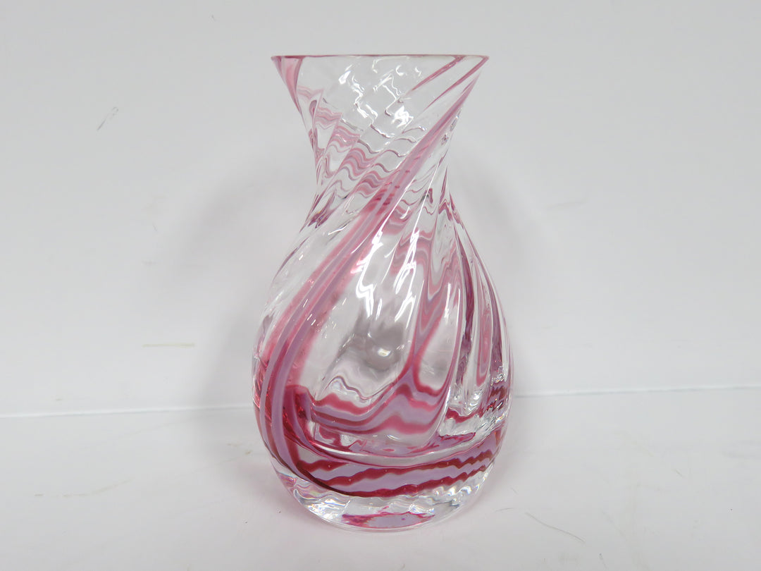 Art Glass Vase Trio