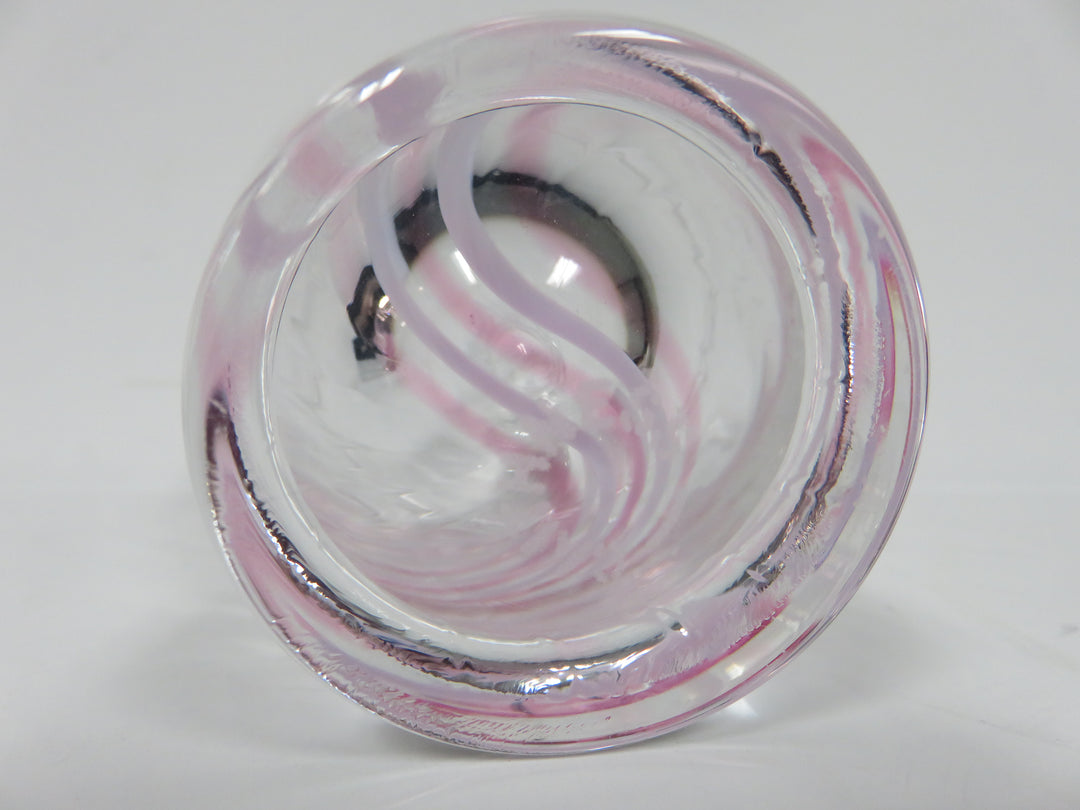 Art Glass Vase Trio