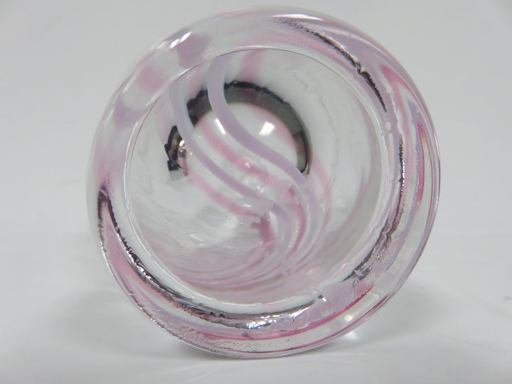 Art Glass Vase Trio