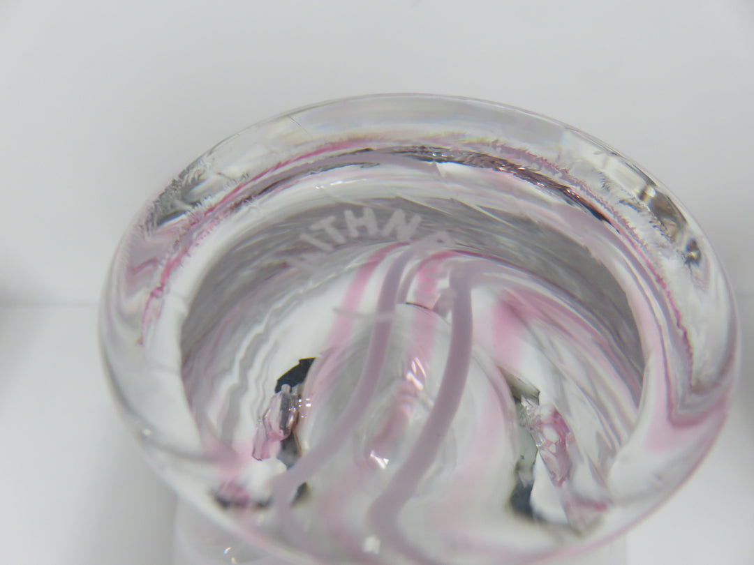 Art Glass Vase Trio