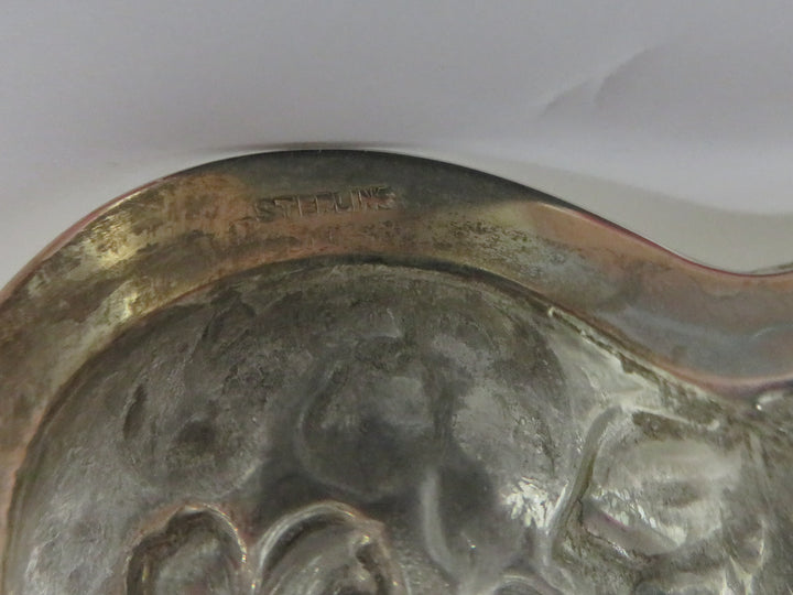 Stieff Heart Sterling Trinket Dish