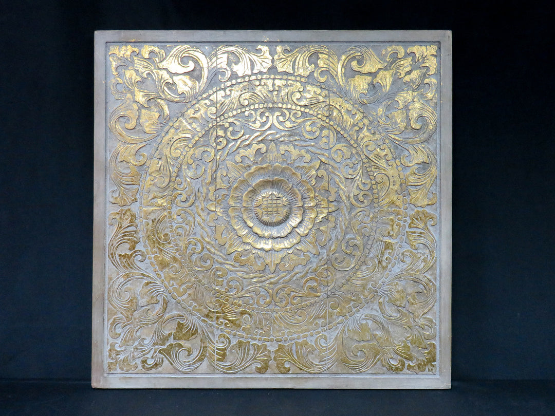 Wood Carved Panel Artwork