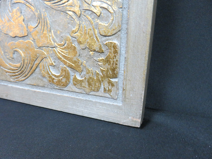 Wood Carved Panel Artwork
