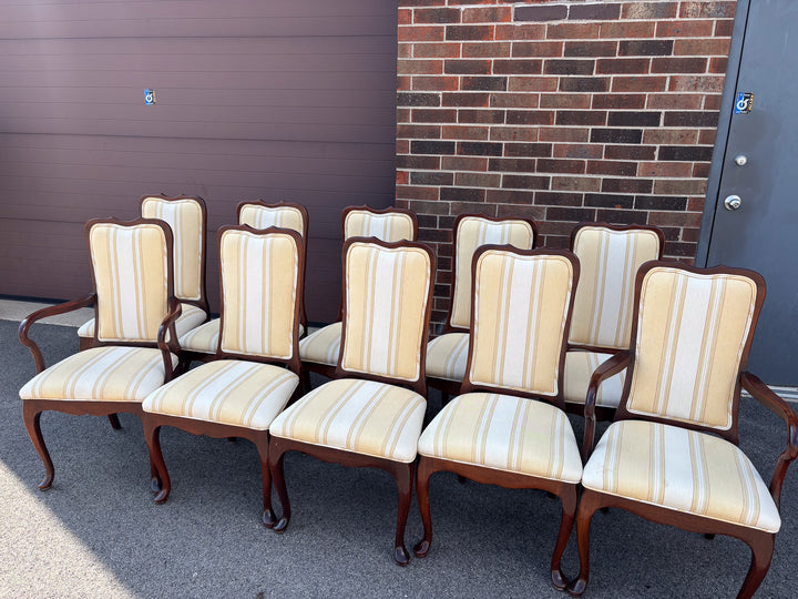 Ten Regency Style Dining Chairs