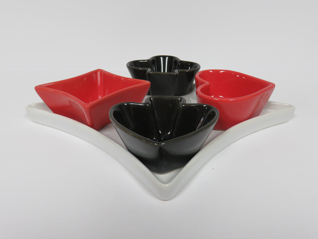 Bridge Snack Plates