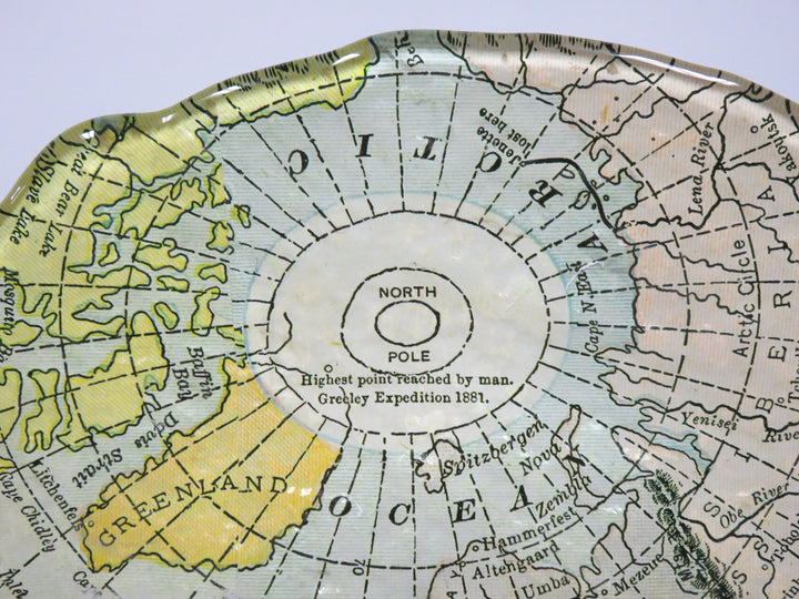 World Map Platter