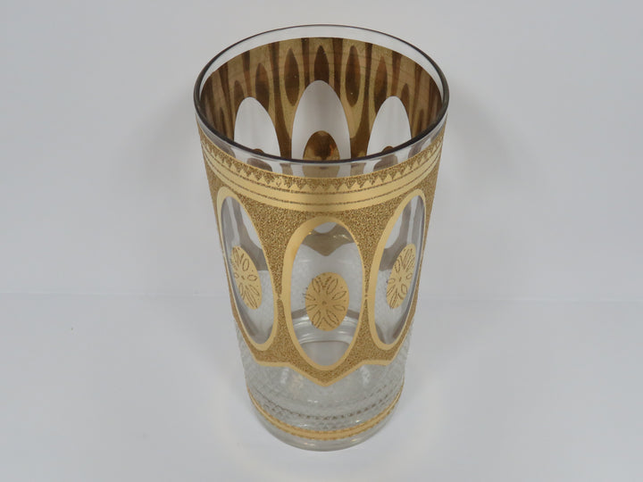 MCM Gold Design Highball Glasses