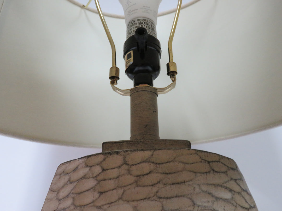 Textured Base Table Lamp