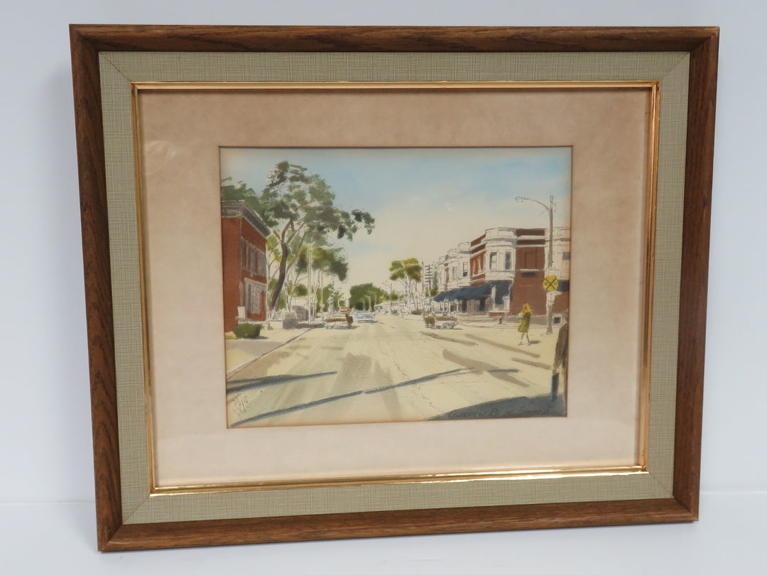 Original Watercolor by David Gray
