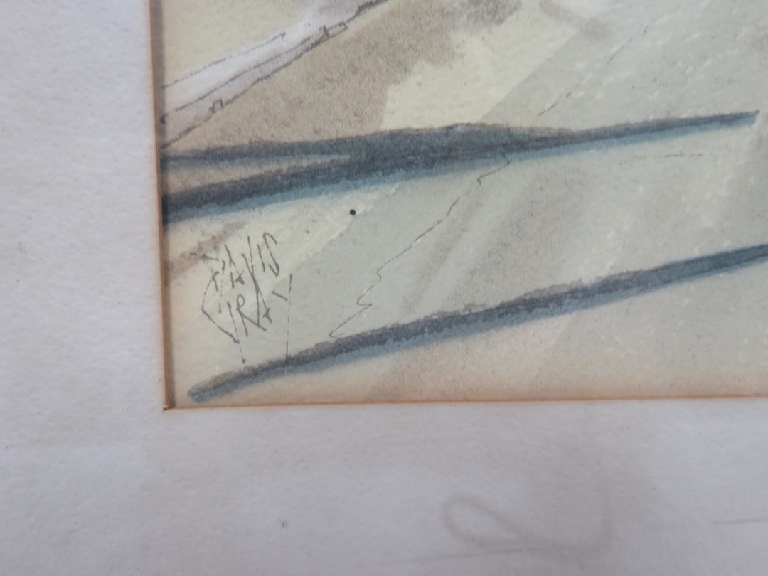 Original Watercolor by David Gray