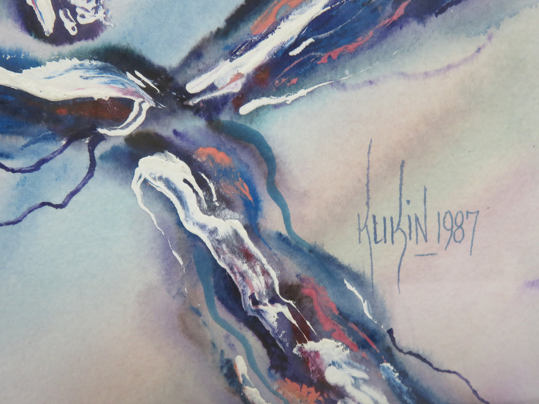 Kukin Abstract Print