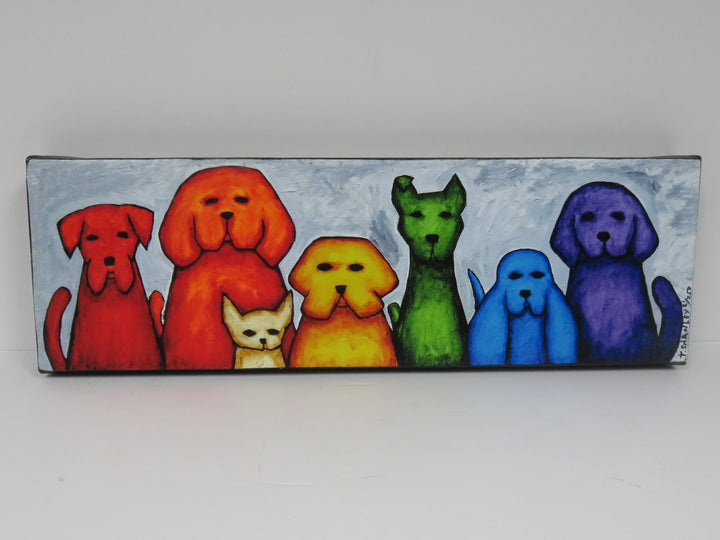"Gangster Dogs" Canvas by T.Shanley