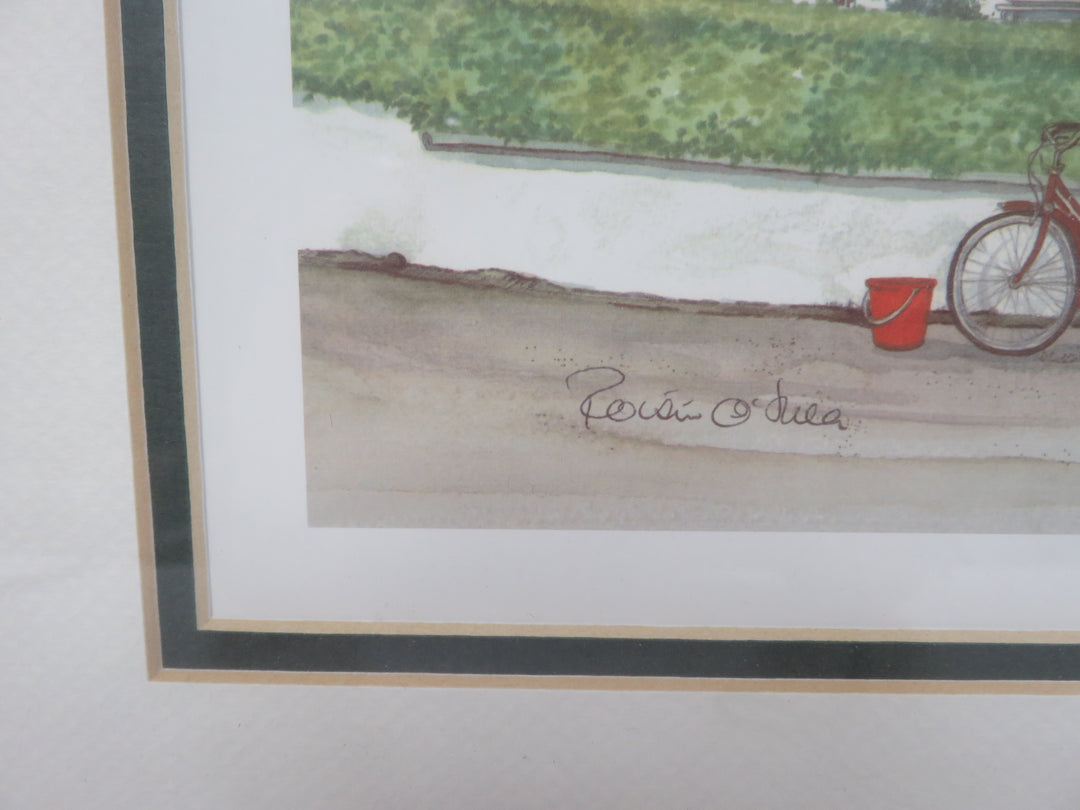 Thatch Roof Cottage Print