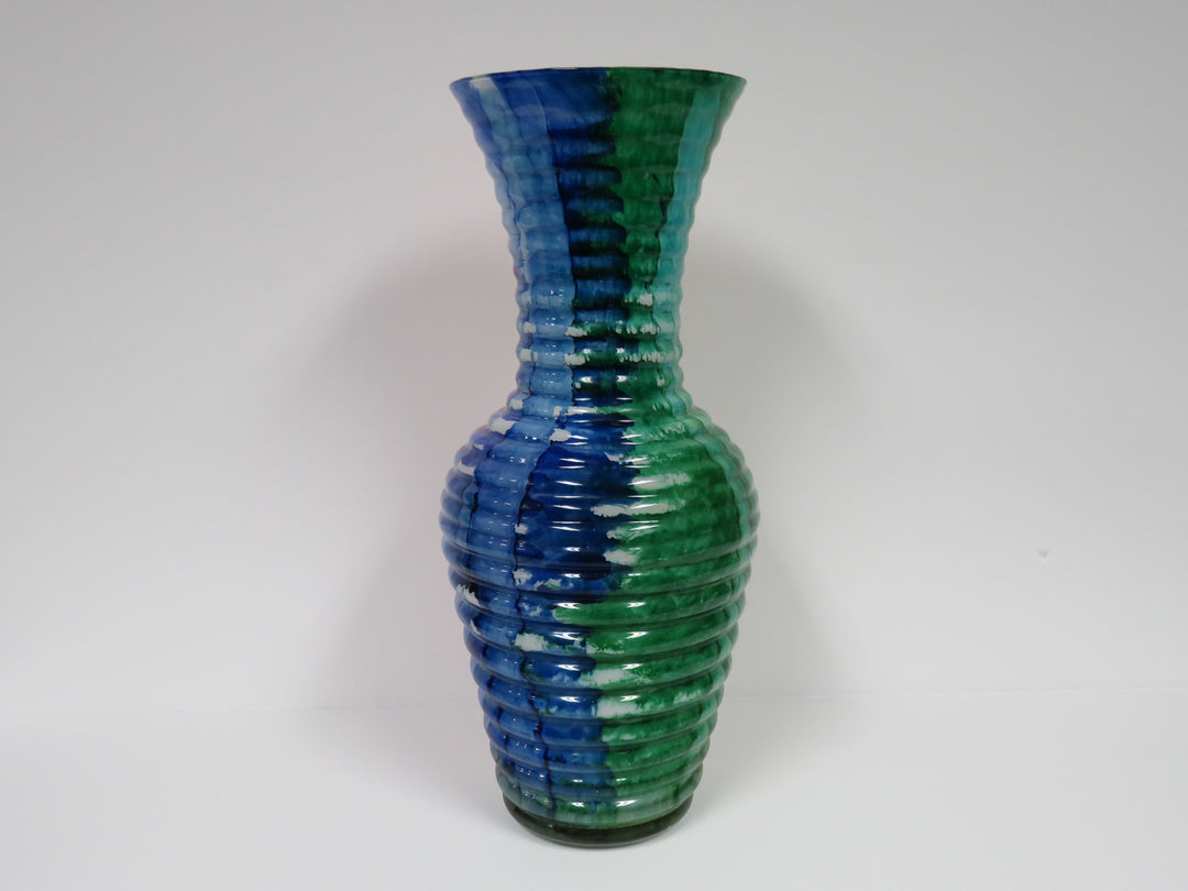 Rainbow Colored Vase