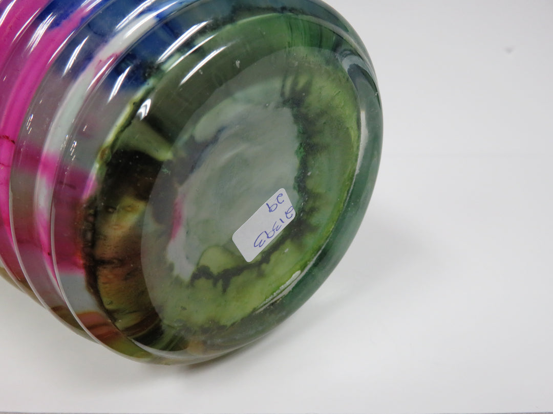 Rainbow Colored Vase