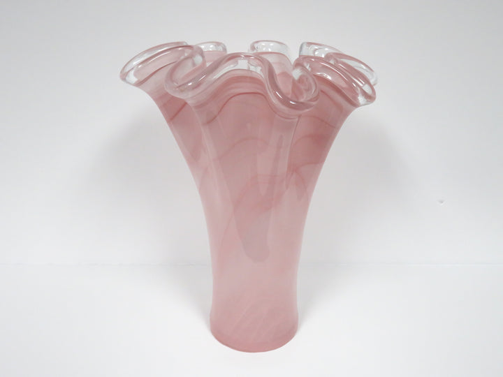 Ruffled Edge Vase