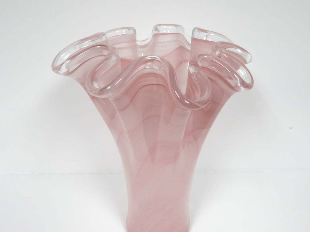 Ruffled Edge Vase
